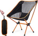 COSKIRA Portable Camping Folding Chair Moon Chair Lightweight Rest Beach Chair