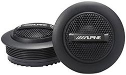 Alpine SPS-110TW 1" Silk Dome Car Tweeters