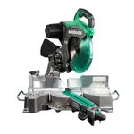 Metabo HPT 12-Inch Sliding Miter Saw, Dual Bevel, Xact Cut Shadow Line, 5-Year Warranty, C12RSH3
