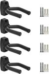 TESSLOVE Wall Mount hook,Hanger,Holder, Wall Hook Bracket Holder Stand for Guitars, violin, basses, mandolins, Erhu or baseball bat ect