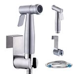 Hand Held Bidet Sprayer - Stainless Steel Sprayer Shattaf Toilet Bidet Shower Head for Bathroom Sink or Toilet - with 59-inch Hose and Bracket Holder