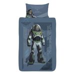 Coco Moon Disney Pixar Buzz Lightyear Space Ranger Reversible Single Duvet And Pillow Bedroom Accessories Bedding Set For Boys And Girls