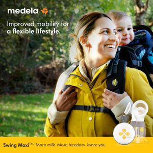 Medela Swing Maxi Double Electric Breast Pump – USB Rechargeable, 2-Phase Expression
