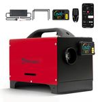 Sunster 8KW Portable Diesel Heater, DC12V 24V & AC 240V Diesel Air Heater with Bottom Bracket, APP Control, LCD Monitor, Auto Start-Stop for Car Trucks campervan RV Motor-Homes 2025 Upgraded