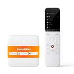 SwitchBot Universal Remote Control with Hub Mini Matter Enabled, All-in-one Smart Remote Control with Customizable App, Control IR/Bluetooth Devices, Compatible with TV/AC/SwitchBots and More