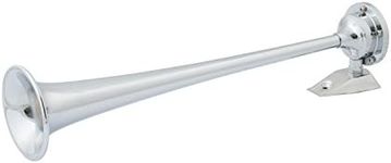 Marinco 10105 12V Chrome Plated Single Trumpet Air Horn