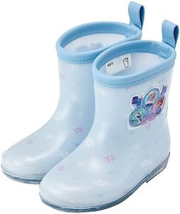 Skater RIBT14-A Rain Boots, Shoes, Children's Boots, Disney Frozen with Reflective Tape, 5.5 inches (14 cm)