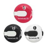 PATIKIL Golf Score Counter, 3 Pack Mini Golf Shot Stroke Attachment Counter Clicker Clip for Golfers Glove Bag Hat, Black White/White Black/Pink White