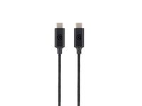 Griffin Braided Charge/Sync Cable USB-C 6 ft Black