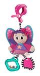 Playgro Pram Toy Fairy, From 0 Months, Dingly Dangly Floss the Fairy, Pink/Blue, 40107