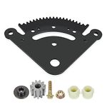 Steering Sector Gear Pinion Gear Repair Kit Compatible with John Deere 102 105 115 125 D100 D105 D110 D120 LA100 LA105 LA110 LA120 etc. Riding Mower GX20053 GX20054 GX21924BLE