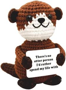 Birthday Decoration Handmade Otter Gifts for Men Women Husband Wife Gift for Boyfriend Girlfriend I Love You Romantic Anniversary for Couple Hers Him Wedding Engagement Decor Mothers Fathers Day