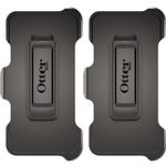 OtterBox Holster Belt Clip Replacement for OtterBox Defender Series Case iPhone SE (2020), iPhone 8, iPhone 7, iPhone 6s, iPhone 6 (NOT Plus) Non-Retail Packaging - 2 Pack