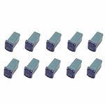 10 Pc Automotive MCASE Mini Box Shaped Cartridge Fuse Kit for Cars, Trucks, and SUVs (20 Amp）