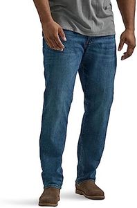 Lee Mens Big and Tall Extreme Motion Straight Taper Jean, Maddox, 44W x 30L