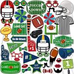 42Pcs Football Photo Booth Props Ki