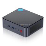 BOSGAME B95 Mini PC Intel 12th N95 4C/4T (up to 3.40Ghz), 8GB DDR4 256GB NVMe SSD Mini Computers, 4K Triple Display Office Mini Desktop PC,1x2.5G LAN, 4xUSB Gen3.2, Wi-Fi5,BT5.0