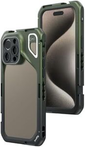 SmallRig x Brandon Li Mobile Video Cage for iPhone 15 Pro Max Co-design Edition, Aluminum Alloy Smartphone Video Cage Case for Videography/Video Recording/YouTube/Live Streaming/Vlog - 4473