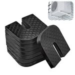 Rubber Isolator Pad 8 Packs Air Conditioner Shock Pad Anti Vibration Pads for Air Conditioning Condenser Outer Machine