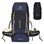 Hyper Adam 55 Ltr Travel Bag For Men, Navy Blue | Rucksack Bags | Travel Backpack For Outdoor Sport Camp, Hiking, Camping | Rucksack Trekking Bag |