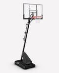 Spalding 54" Hercules Acrylic Portable Basketball System Gray