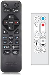 ANDERIC RRDYS01 for Dyson AM04 AM05 AM06 AM10 AM11 BP01 DP04 HP02 HP07 HP09 PH01 PH02 TP01 TP04 Upright Fan Remote Control