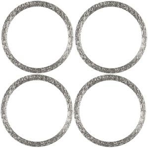 Exhaust Port Gaskets 17048-98 Compatible with Harley Big Twin and Sportster XL 1984-2024 Steel Mesh Style Crush Seal Exhaust Port Gasket (4)