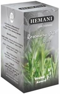 Hemani Rosemary Oil 30mL (1 OZ) - Pure Edible Food Grade Oil for Hair Care, Scalp Treatment, Skin Care & Aromatherapy