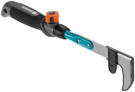 Gardena combisystem Patio Weeder: Weed Scraper for Removing Moss and Weeds in Paving Joints, Hardened Stainless Steel Blade with Double-Sided Grinding, Corrosion Protection (8927-20)