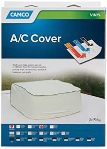 Camco 45392 Vinyl Air Conditioner Cover. Fits Dometic Brisk Air Models (White)