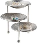 MyGift 3 Tier Jewelry Dish Organize