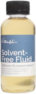 Gamblin 2604 Solvent- Free Fluid 125ml/4.2oz Oil Paint Medium