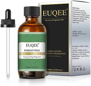 EUQEE Forest Pine Fragrance Oil Premium Fragrance Essential Oil, 60ml with Glass Dropper for Soap Making,Diffusers, DIY Candle (2.02 Fl oz)