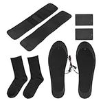 Heated Insoles, Foot Warmer Electric Heated Foot Warmer Warm Insoles Heated Socks Self-Heating Insoles Size 35‑44 Easy Cutting for Men Women