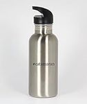 #Catamaran - Funny Hashtag 20oz Silver Water Bottle