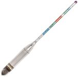 H-B DURAC Triple Scale Beer and Wine Hydrometer, Polycarbonate (B61800-6000)