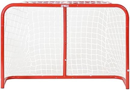 Sherwood, Rouge Streethockey Buts de Hockey avec Crosses et Palet, 32" Unisex, 81 x 53 x 30 cm