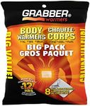 GRABBER WARMERS Adhesive Body Warmer | 8 Unit Value Pack, Tan