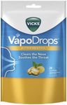 Vicks VapoDrops Butter Menthol Lozenges 24 Pack