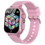 Kids Smart Watch Boys Girls - Smart Watch for Kids with 32 Puzzle Games Music Player Alarm Clock Flashlight HD Touch Screen,Kids Watch for Boys Girls Educational Toys Birthday Gifts for Ages 4-12