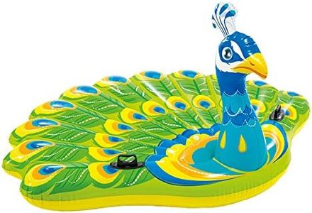 Intex 57250EU - Colchoneta hinchable pavo real 193x163x94 cm