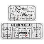 Farmhouse Kitchen Rugs Sets of 2, P
