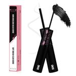 PRO Upgraded Lash Bond Cluster Lash Bond 2 IN 1 for Lash Clusters DIY Eeyelash Extension Lash Glue Mascara Wand Long Lasting Glue（10ml, Black Bond & Clear Bond)