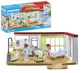 Playmobil 71616 Action Heroes: Maternity ward, made from over 80% recycled and bio-based materials, detailed play sets suitable for children ages 4+