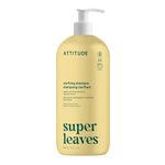ATTITUDE Clarifying Hair Shampoo, EWG Verified, Restores Shine, Naturally Derived Ingredients, Vegan, Plant Based, Lemon Leaves & White Tea, 946 mL