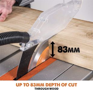 Evolution Rage 5-S Table Saw – 255mm Multi-Material Cutting