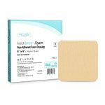 MedVance TM Foam – Waterproof Non-Adhesive Hydrophilic Foam Dressing 15 cm x 15 cm Box of 5 dressings