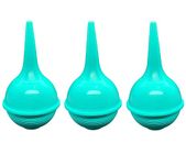 Comfort Soft Sterile Ear Bulb Rubber Hand Squeeze Baby Bulb Suction Sucker - 3 oz - Nasal - Ulcer (3 Pack)