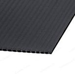 25 x A3 sheets of Black Correx plastic fluted sheet display board
