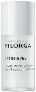 Filorga Optim-Eyes Eye Cream, Revitalizing 3-in-1 Skin Treatment for Rapid Reduction of Dark Circles, Wrinkles & Puffiness Around the Eyes, 0.5 fl. oz.